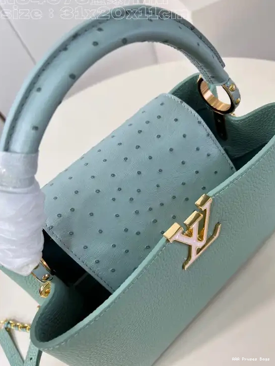 AAA Replica Ru VUITTON LOUIS MM-33*19*9CM CAPUCINES 0517